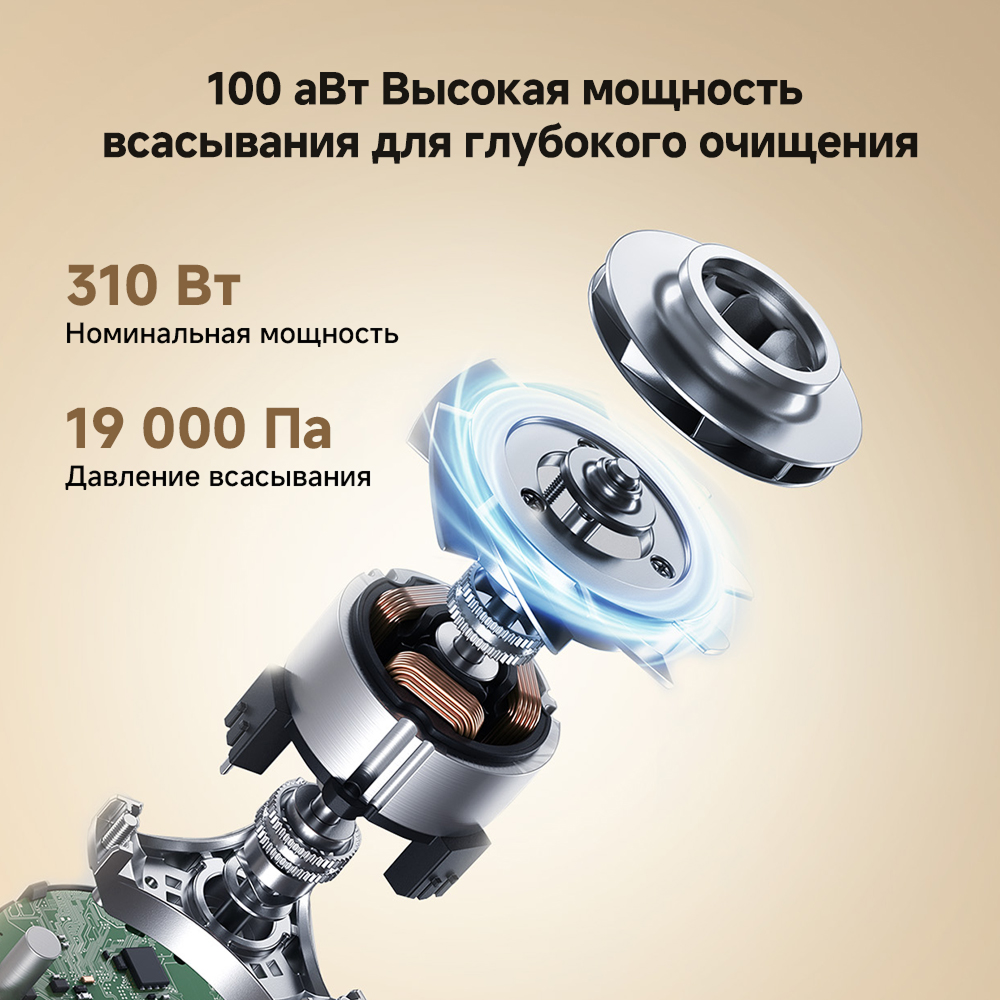 Беспроводной пылесос Dreame R10s Essential Aqua