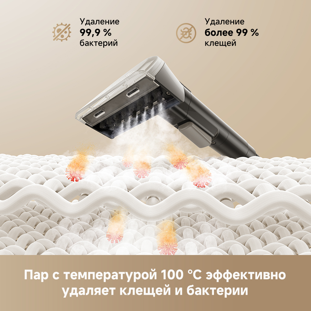 Переносной моющий пылесос для точечной уборки ковров Dreame N20 Steam