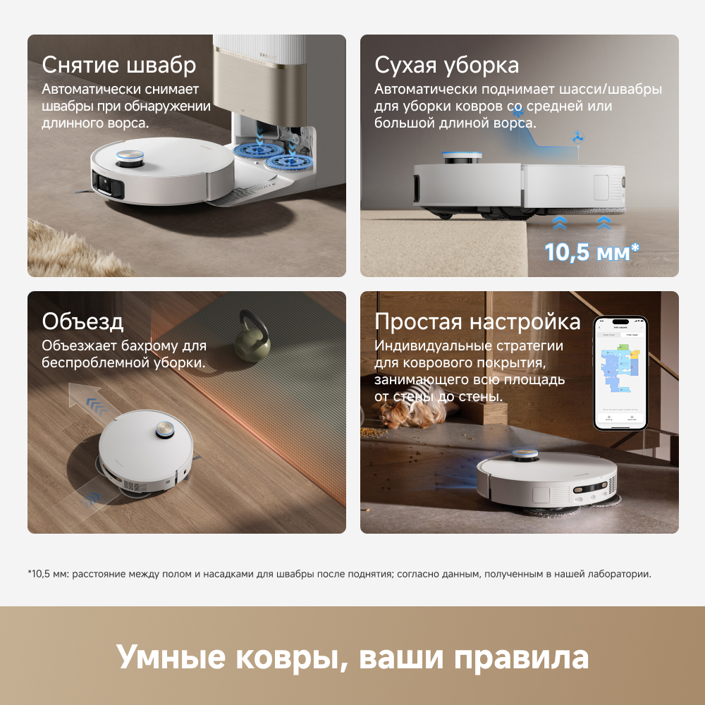 Робот-пылесос Dreame L60 Pro Ultra White