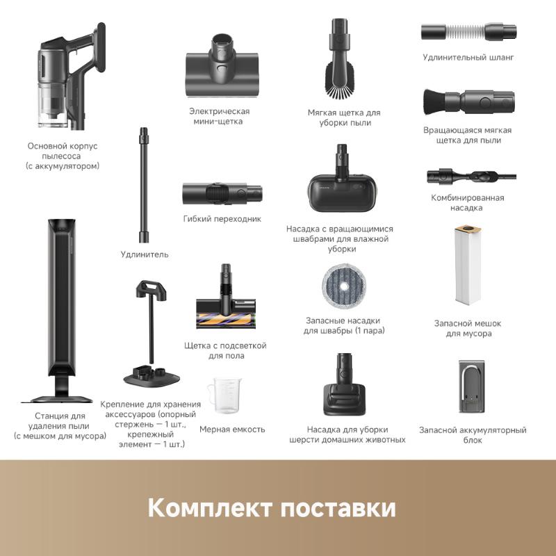 Беспроводной пылесос Dreame Z40 station