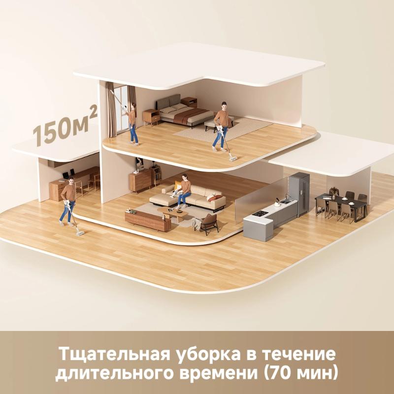 Беспроводной пылесос Dreame R10s White