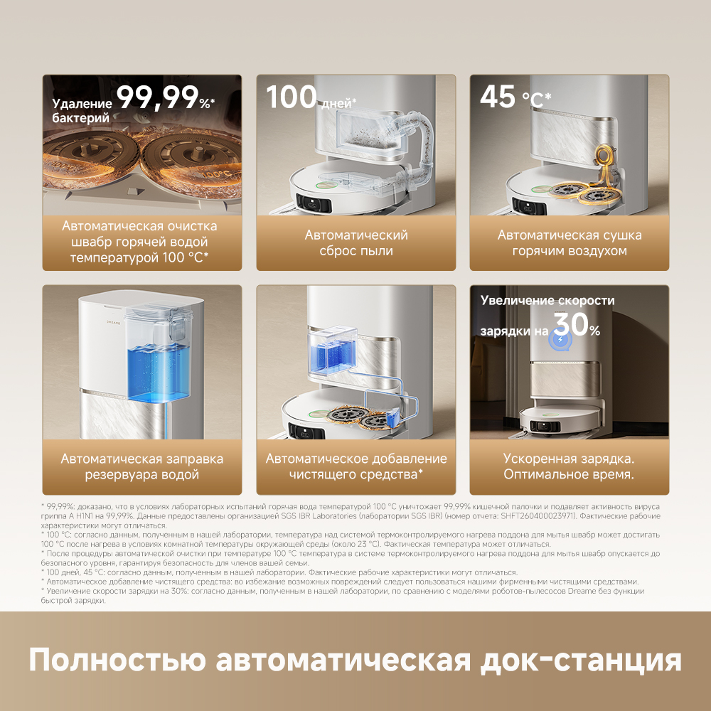 Робот-пылесос Dreame L60 Ultra White
