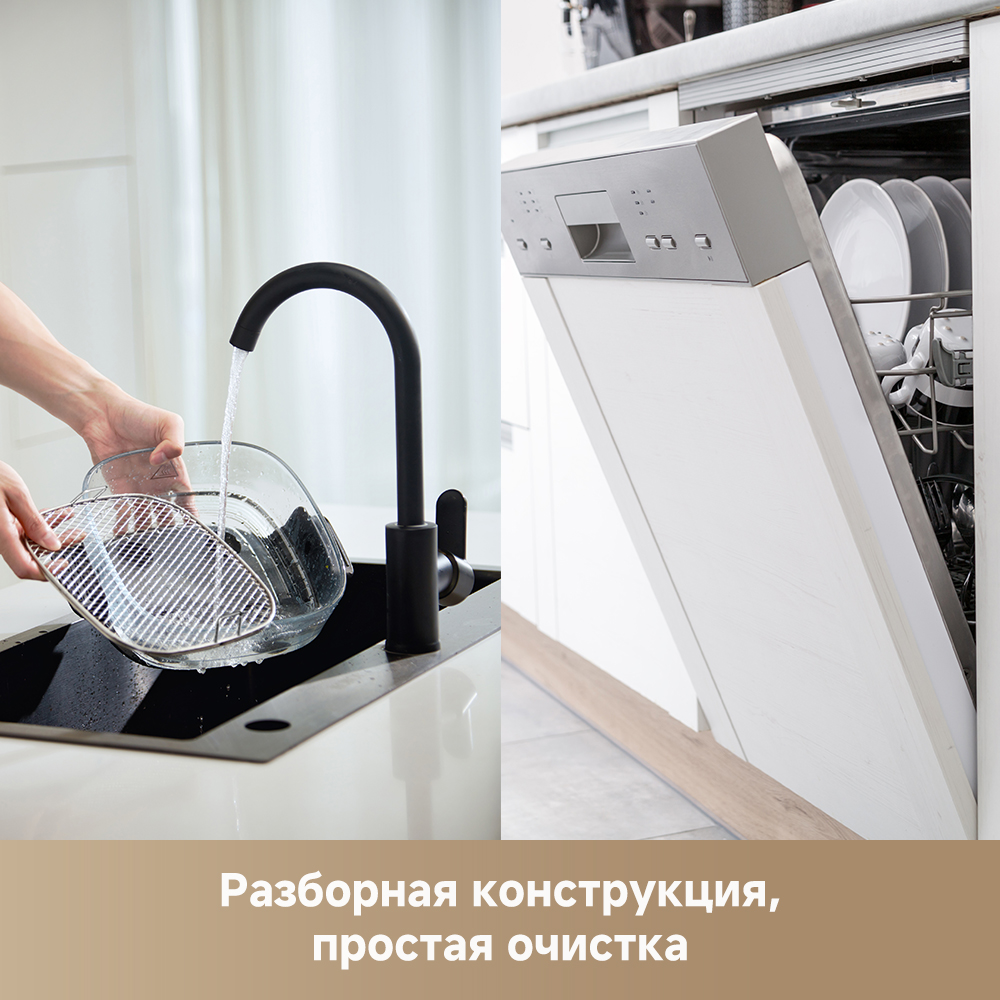 Аэрогриль (аэрофритюрница) Dreame Air Fryer PT60 Grey