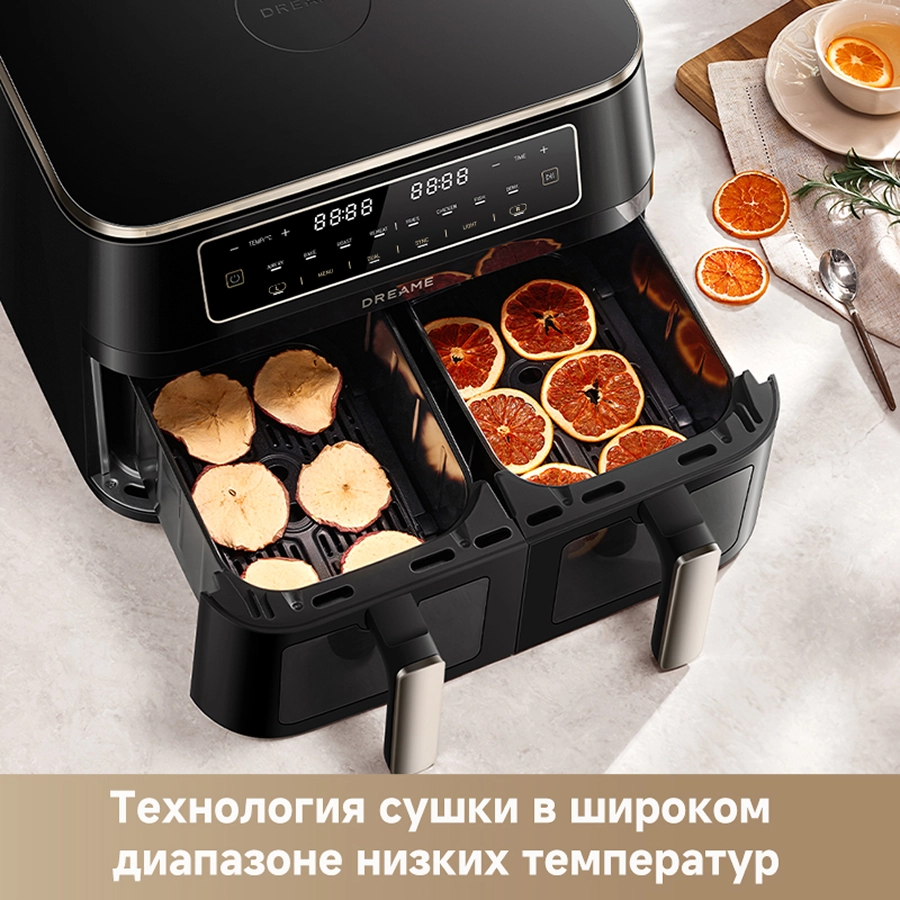 Аэрогриль (аэрофритюрница) Dreame Tasti™ DZ30 Black
