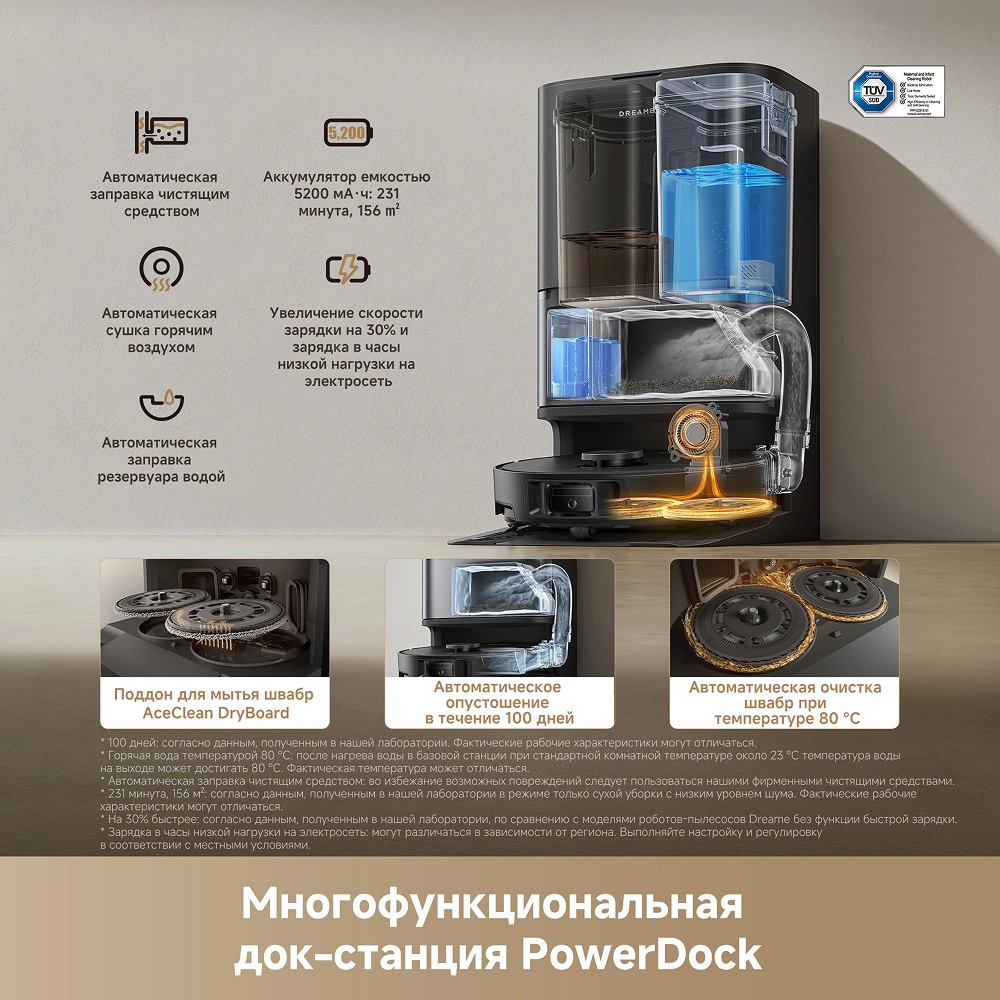 Робот-пылесос Dreame L50 Ultra CE Black