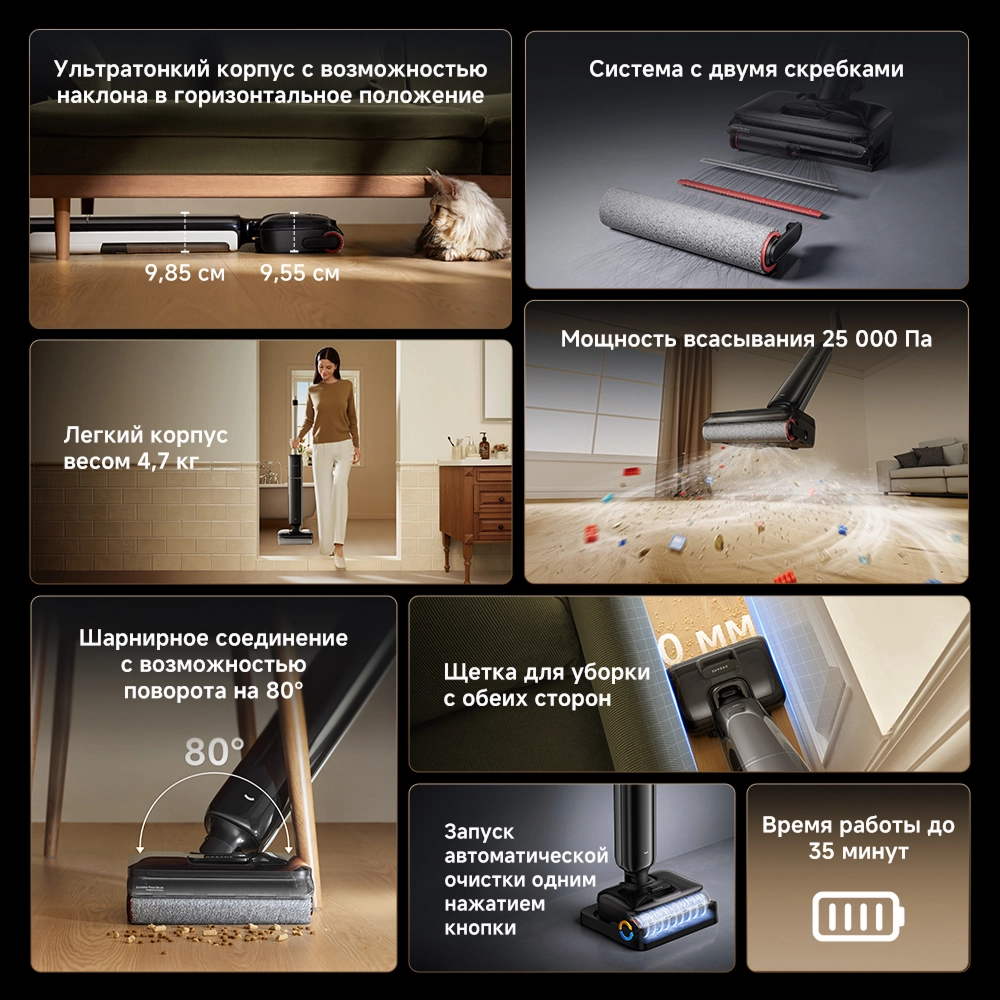 Моющий пылесос Dreame G12