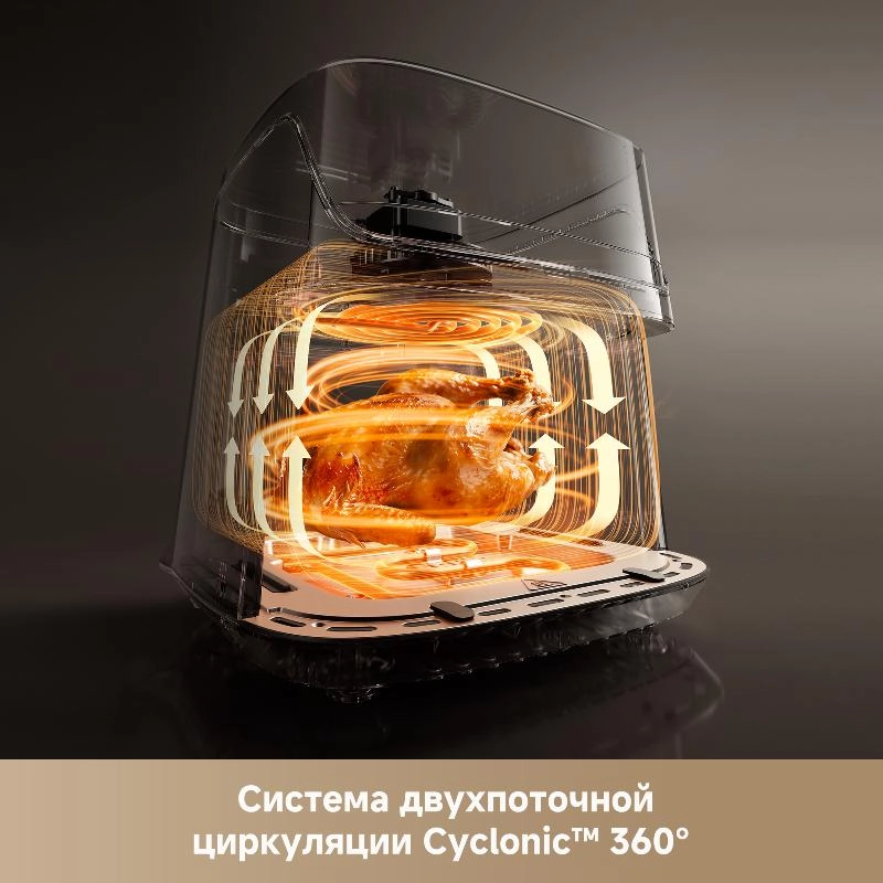 Аэрогриль (аэрофритюрница) Dreame Air Fryer AF10 Black